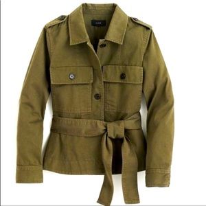 J. Crew Olive Utility Jacket